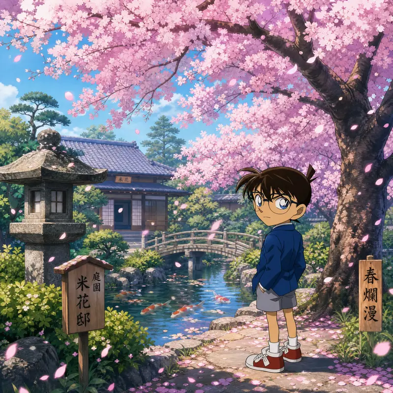 萝莉岛樱花季植物视频：日本传统园林植物视频展示教程